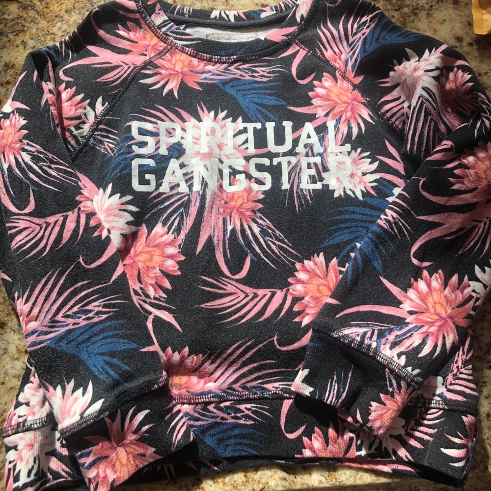 Spiritual Gangster Girls Sweatshirt Size 10